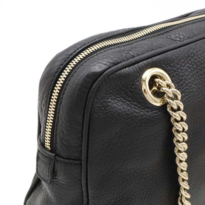 Gucci Leather Soho Interlocking G Chain Shoulder Bag 308983 Shoulder Bag