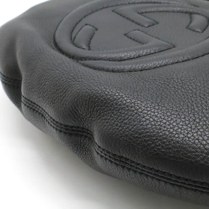 Gucci Soho Interlocking G Leather Shoulder Bag