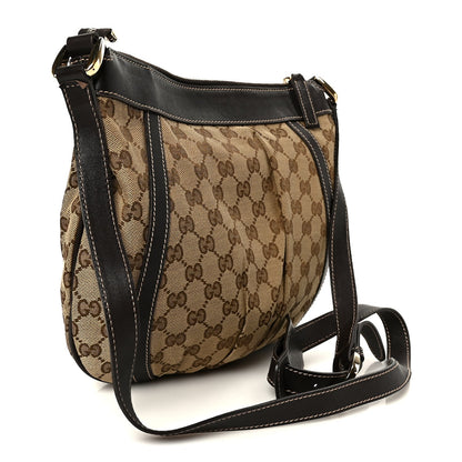 Monogram Small D Gold Ring Messenger Dark Brown