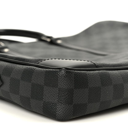 Damier Graphite Porte-Documents Voyage