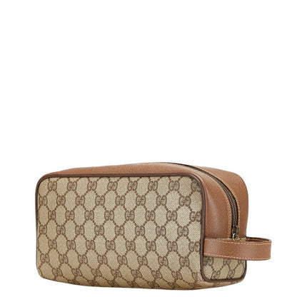 Gucci GG Supreme PVC Clutch Bag