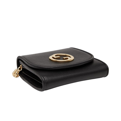 Gucci Interlocking G Blondie Leather 2way Shoulder Bag