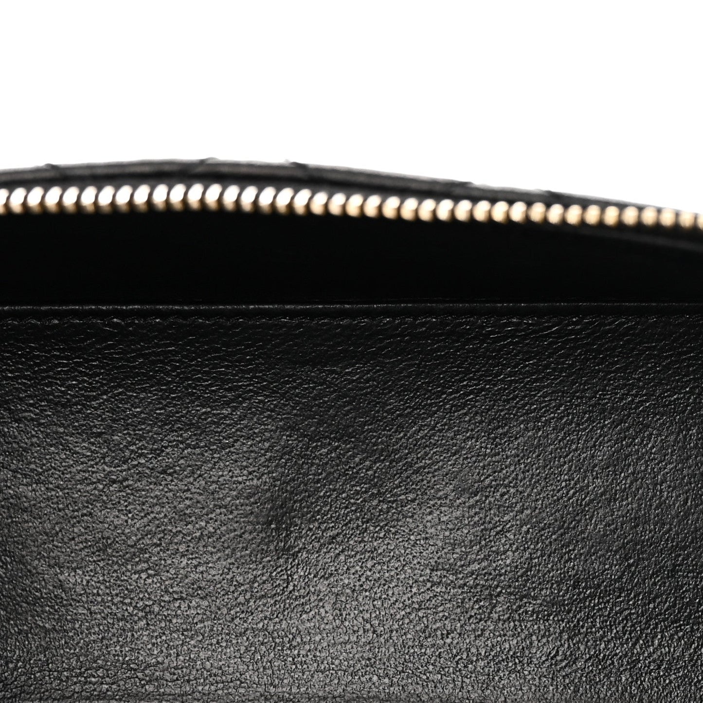 Lambskin Quilted Mini Gaby Vanity Case Black