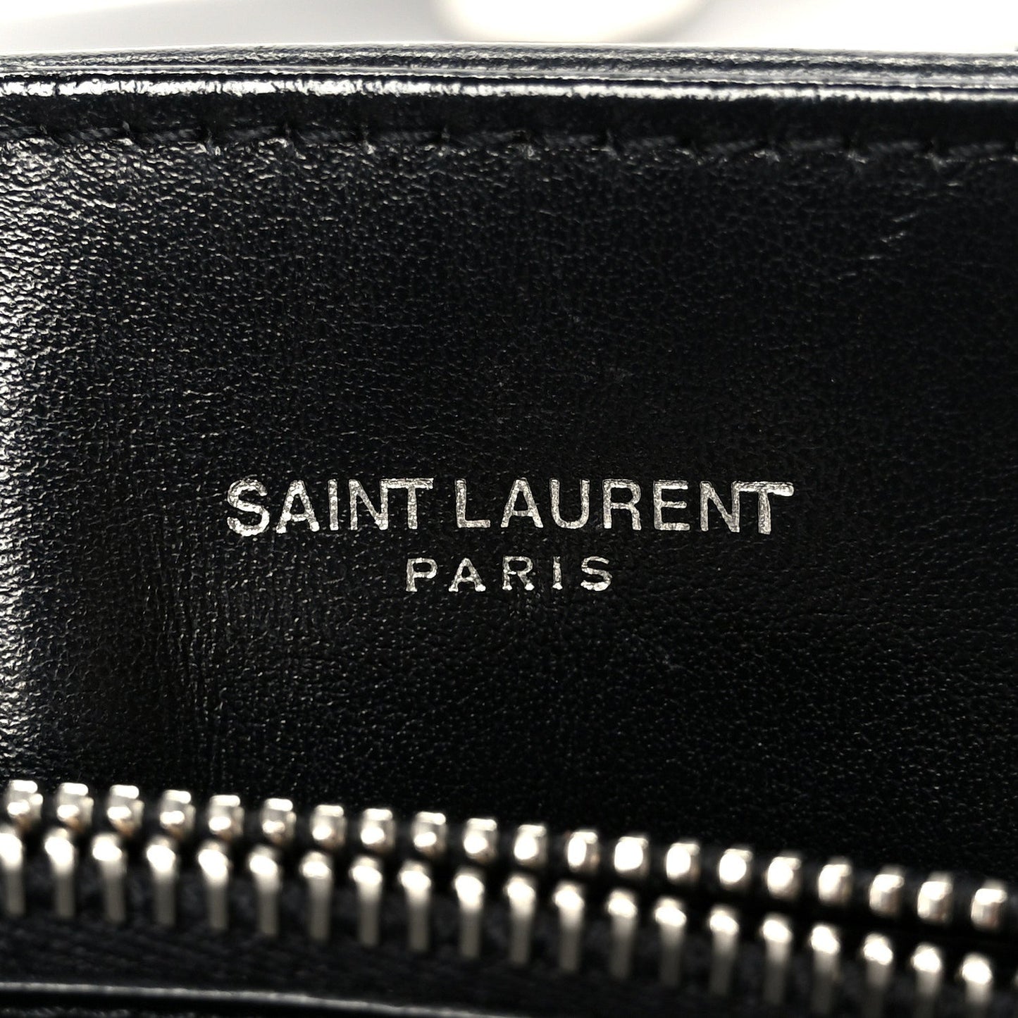 Calfskin Y Quilted Monogram Medium Loulou Chain Satchel Black