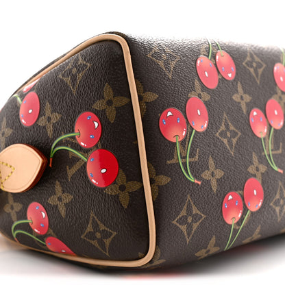LV X TM Monogram Cerises Speedy Bandouliere 20