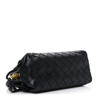 Nappa Intrecciato Concert Pouch Black