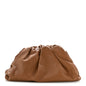 Smooth Butter Calf The Pouch Oversized Clutch Cammello