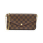 Louis Vuitton Pochette Felicie Damier Shoulder Bag