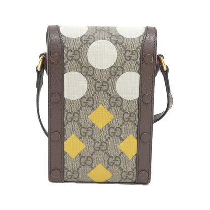 Gucci GUCCI HORSEBIT 1955 GG Supreme Canvas Leather Shoulder Bag