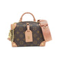 Louis Vuitton Petite Malle Souple Monogram Shoulder Bag