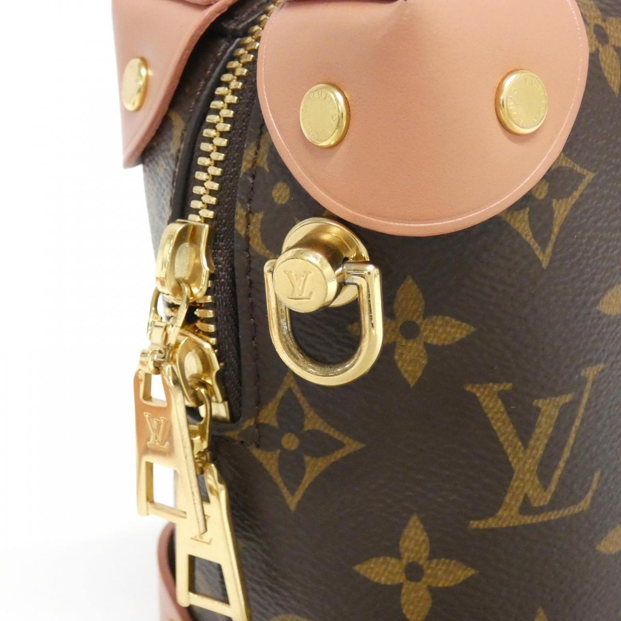 Louis Vuitton Petite Malle Souple Monogram Shoulder Bag