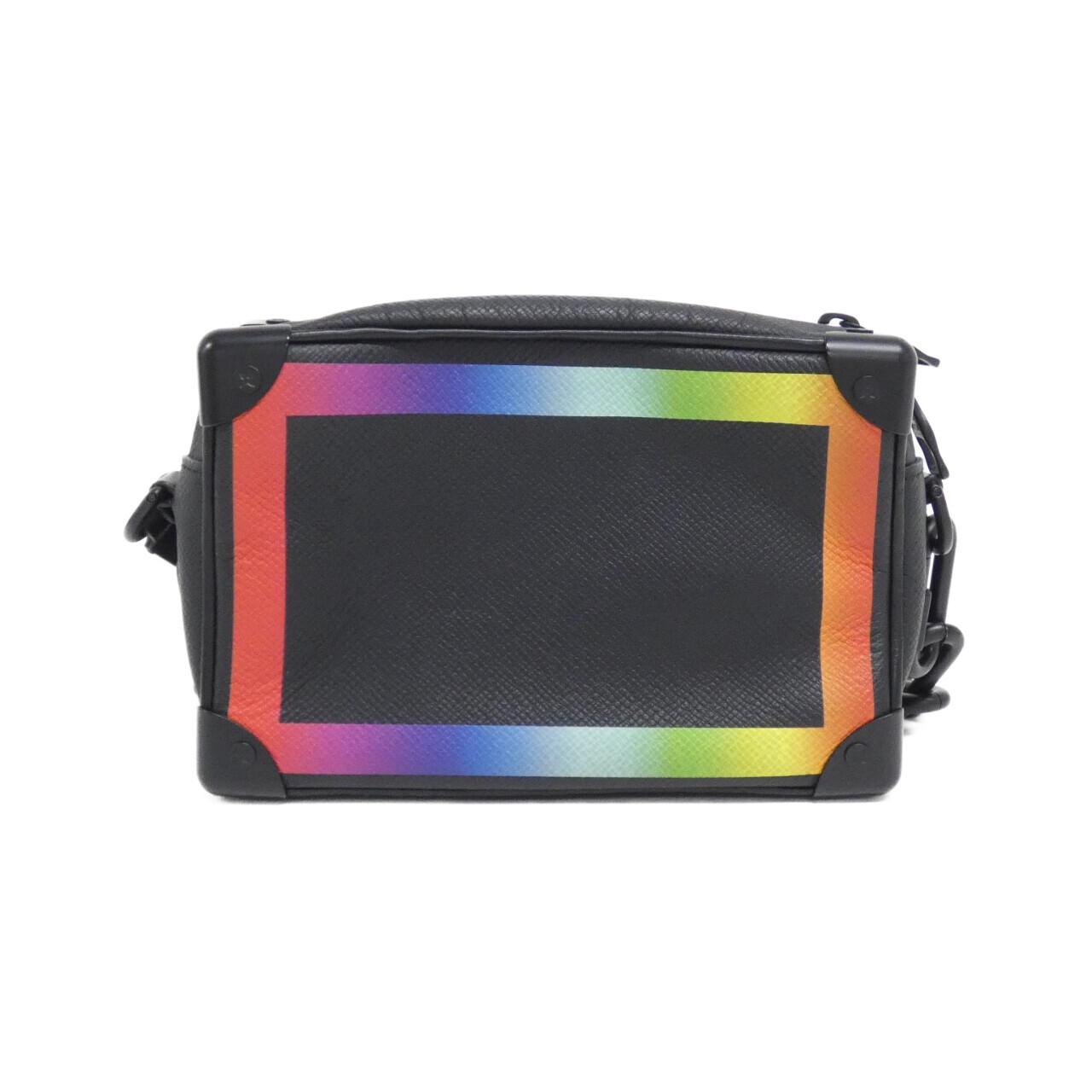 Louis Vuitton Taiga Mini Soft Trunk Calf Shoulder Bag
