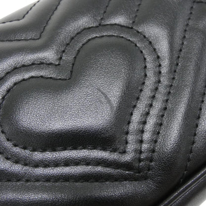 Gucci GG MARMONT Quilted Chevron Leather Shoulder Bag