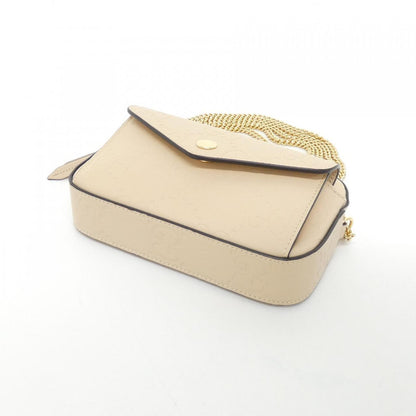 Gucci GG Leather Shoulder Bag