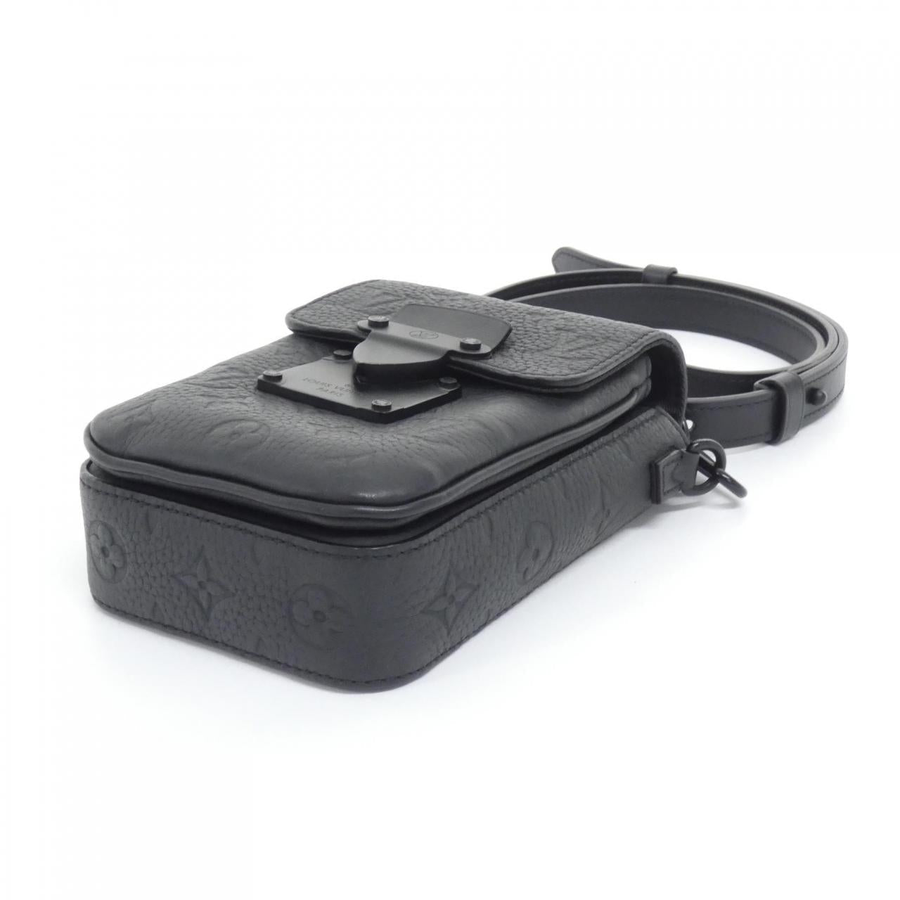 Louis Vuitton S Lock Vertical Wearable Wallet Monogram Taurillon Shoulder Bag