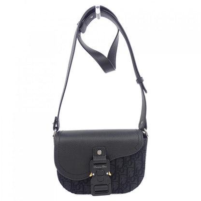 Dior Flap Messenger Bag Mini Oblique Jacquard Shoulder Bag