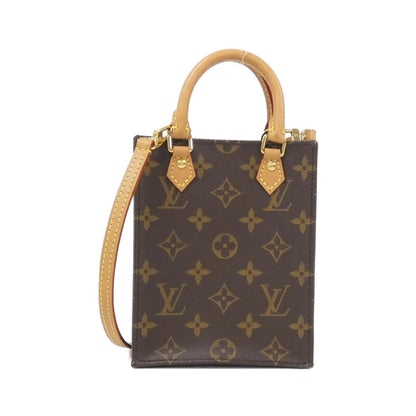 Louis Vuitton Petit Sac Plat Monogram Shoulder Bag