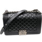 Chanel Lambskin Boy Chanel Shoulder Bag A67086