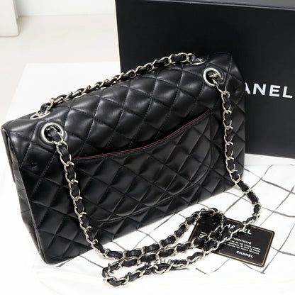 Chanel Lambskin Classic Handbag 2way Chain Shoulder Bag A01112