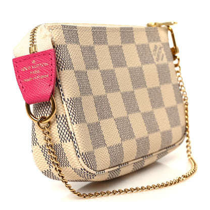 Damier Azur 2015 Christmas Animation Mini Pochette Accessories