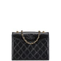 Chanel Coco Mark Matelasse Lambskin Shoulder Bag