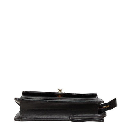 Chanel Coco Mark Lambskin Clutch Bag