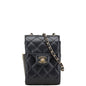 Chanel Coco Mark Matelasse Lambskin Shoulder Bag