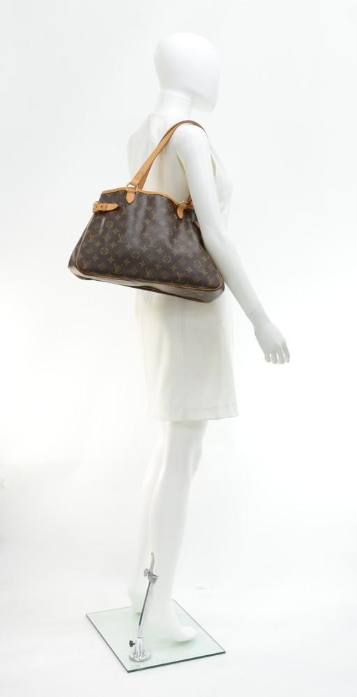 Louis Vuitto Batignolles Monogram Canvas Shoulder Bag