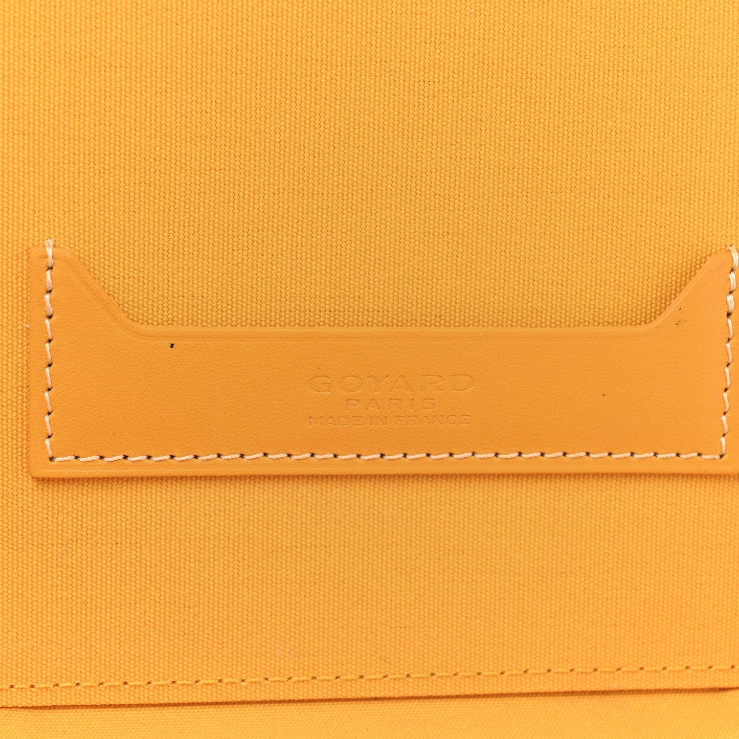 Goyardine Muse Vanity Case Yellow