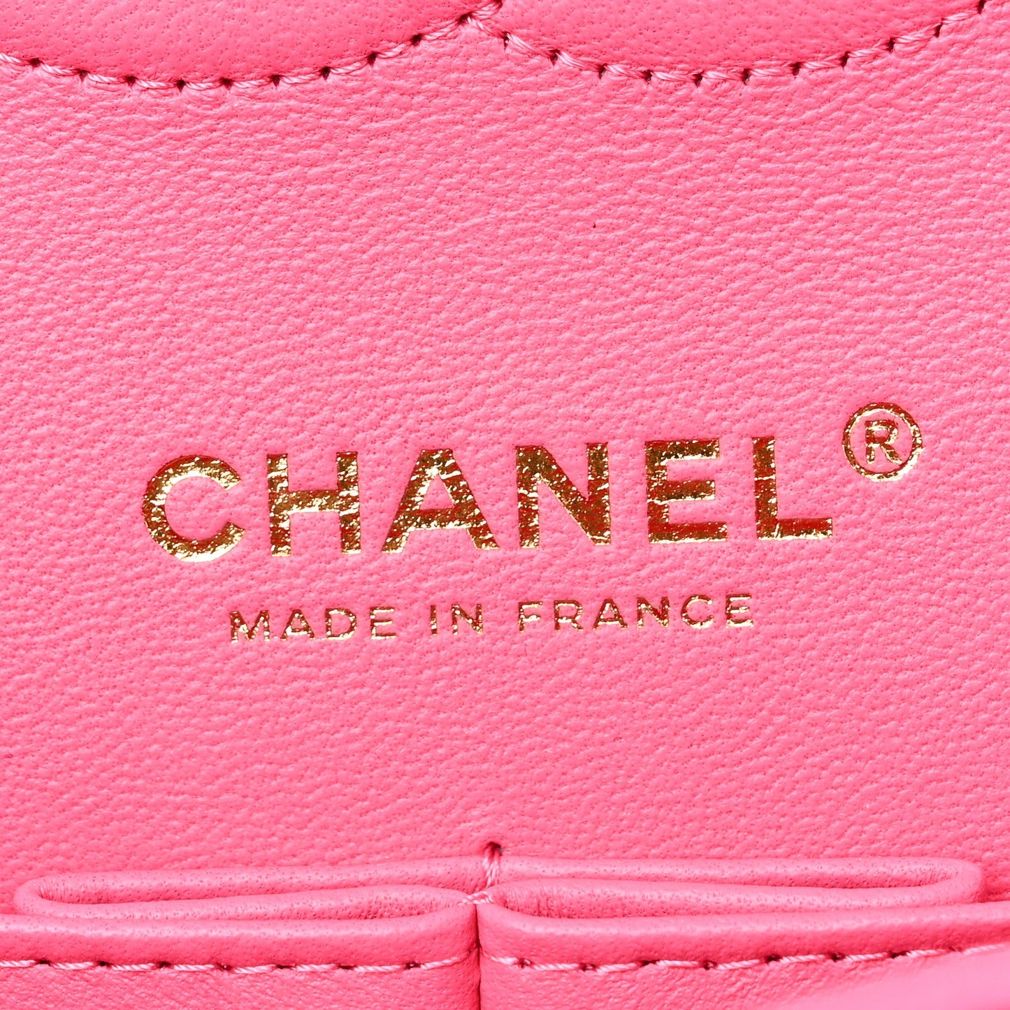 Caviar Quilted Medium Double Flap Pink