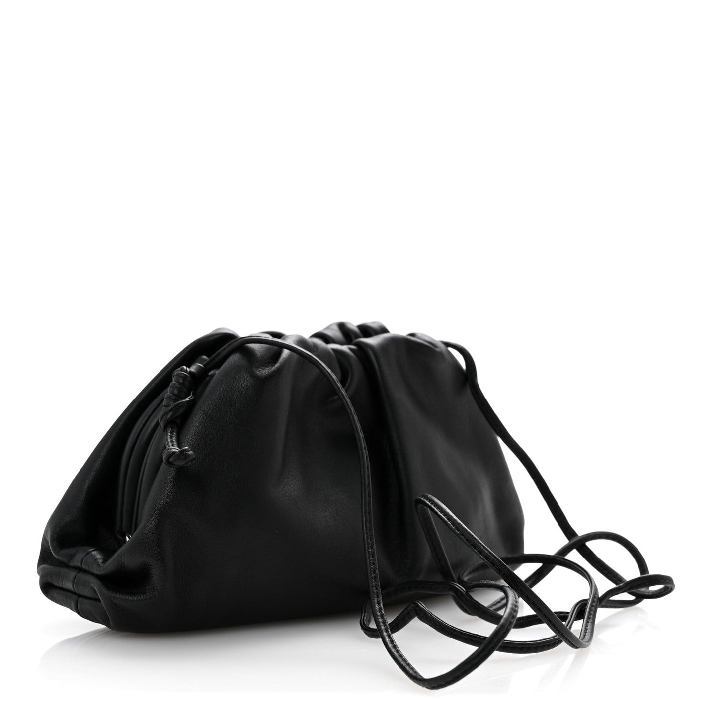 Butter Calfskin The Mini Pouch Black