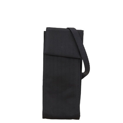 Prada Triangle Logo Plate Nylon Shoulder Bag