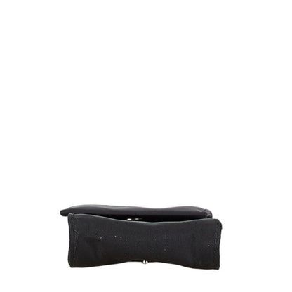 Prada Triangle Logo Plate Nylon Shoulder Bag
