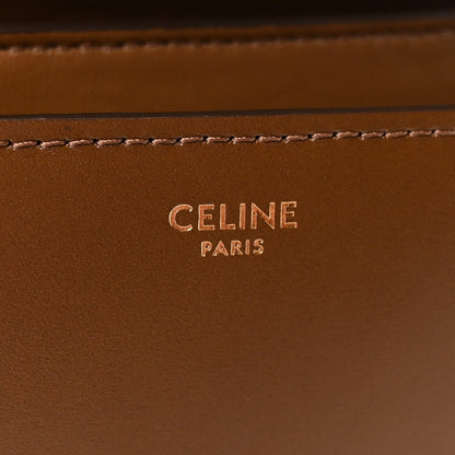 Box Calfskin Medium Classic Box Flap Bag Camel