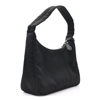 Tessuto Nylon Mini Re-Edition 2000 Bag Black