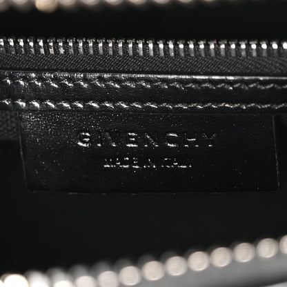 Shiny Lord Calfskin Mini Antigona Black