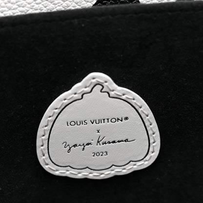 LV X YK Empreinte Monogram Giant Pochette Metis Black