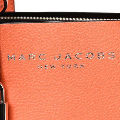 Calfskin Mini Grind Tote Bag Orange