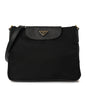 Tessuto Nylon Saffiano Crossbody Bag Black