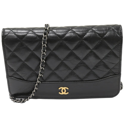 Chanel Calf Gabrielle Chain Wallet Shoulder Bag A84389