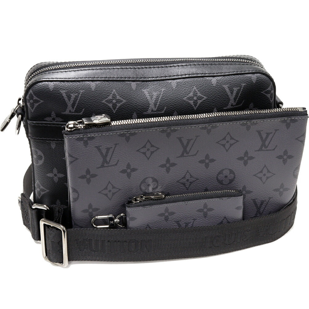 Louis Vuitton Monogram Eclipse Trio Messenger 2way Shoulder Bag M69443