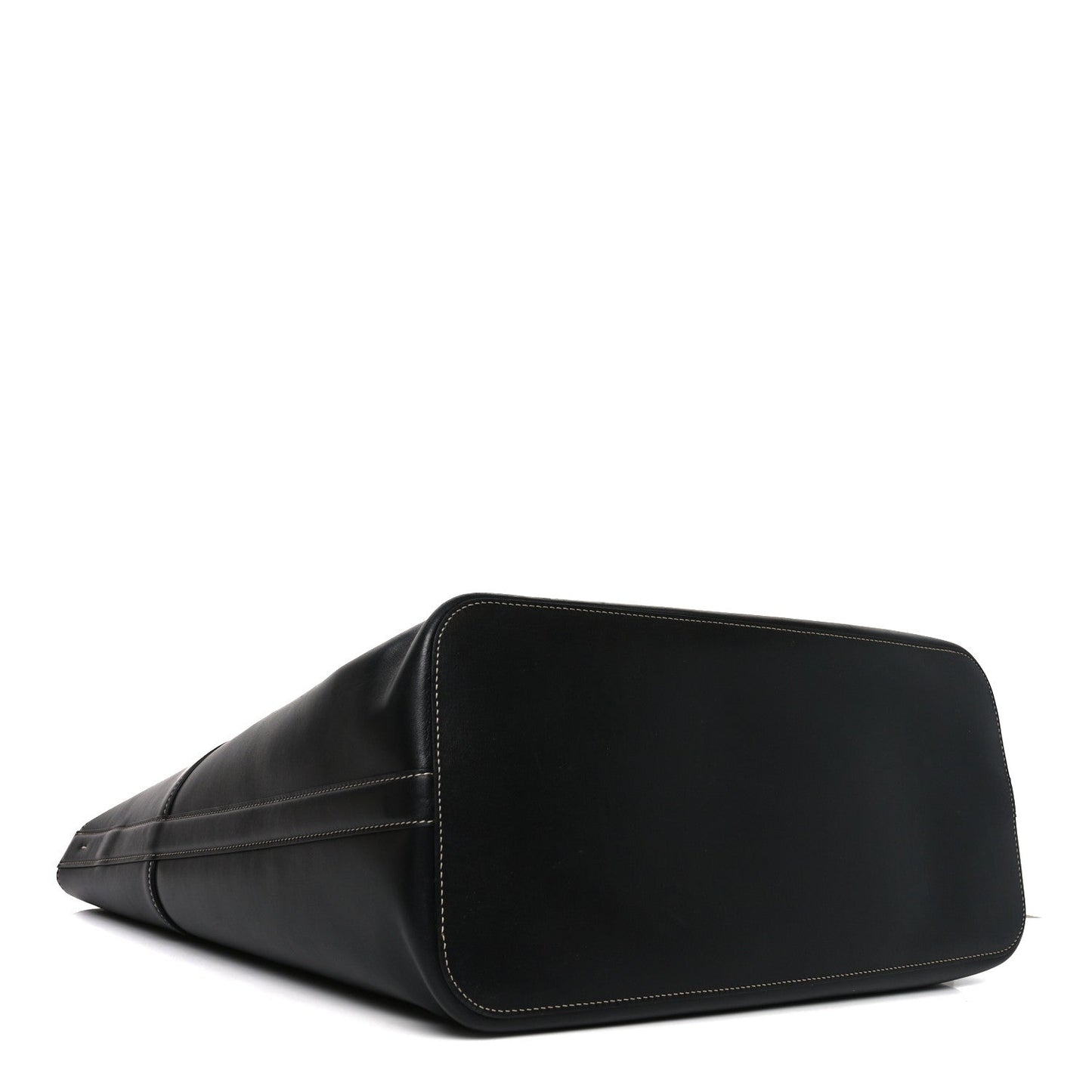 Calfskin Large The Bow Bag Black