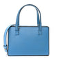 Snakeskin Small Postal Bag Sky Blue