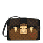 Reverse Monogram Trunk Clutch