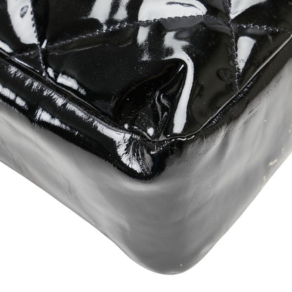 Chanel Matelasse Patent Leather Shoulder Bag