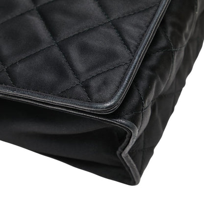 Chanel Matelasse Satin Leather Shoulder Bag