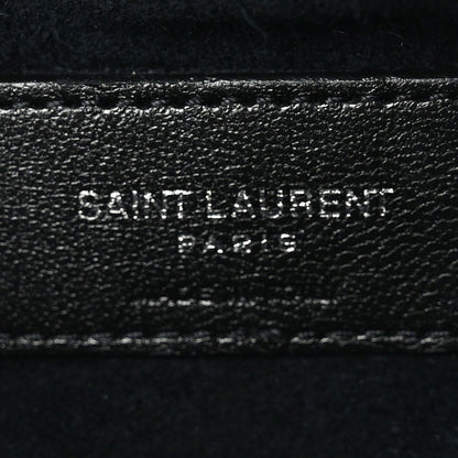 Calfskin Pac Ruched Hobo Black
