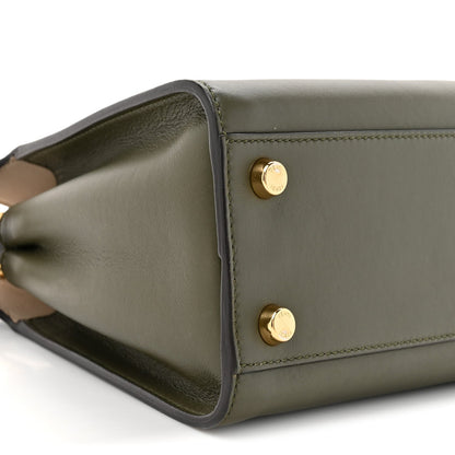Vitello Tahiti Burro Medium Peekaboo Iconic Essentially Satchel Asparago Camelia