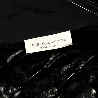Calfskin Intreccio Kalimero Messenger Black