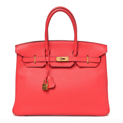Togo Birkin 35 Bougainvillea